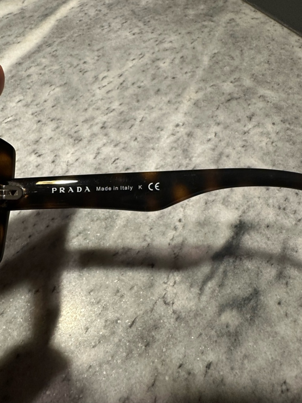 Prada women sunglasses, cat eye, black brown with gradient lens, authentic! - Picture 5 of 11
